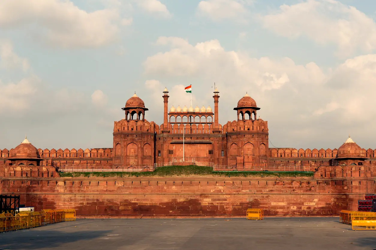 Delhi-Red-Fort-Empty